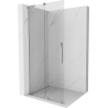 Mexen Velar L slankiojama dušo siena Walk-in 120 x 200 cm, skaidri 8 mm, chromas - 871-120-003-03-01