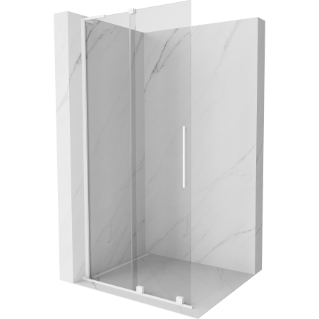 Mexen Velar L stumdoma dušo pertvara Walk-in 90 x 200 cm, permatoma 8 mm, balta - 871-090-003-03-20