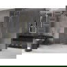 Mexen Velar L stumdomas dušo sienelė Walk-in 100 x 200 cm, skaidrus 8 mm, auksinis šepečiuotas - 871-100-003-03-55