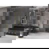 Mexen Velar L stumdomas dušo sienelė Walk-in 100 x 200 cm, skaidrus 8 mm, auksinis šepečiuotas - 871-100-003-03-55