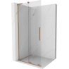 Mexen Velar L stumdomoji dušo siena Walk-in 90 x 200 cm, permatoma 8 mm, poliruota varis - 871-090-003-03-65