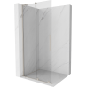 Mexen Velar L stumdomas dušo ekranas Walk-in 90 x 200 cm, skaidrus 8 mm, šlifuotas nikelis - 871-090-003-03-97
