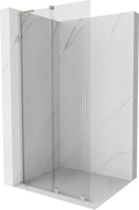 Mexen Velar L Stumdomos dušo sienelės Walk-in 120 x 200 cm, skaidrios 8 mm, šlifuotas nikelis - 871-120-003-03-97