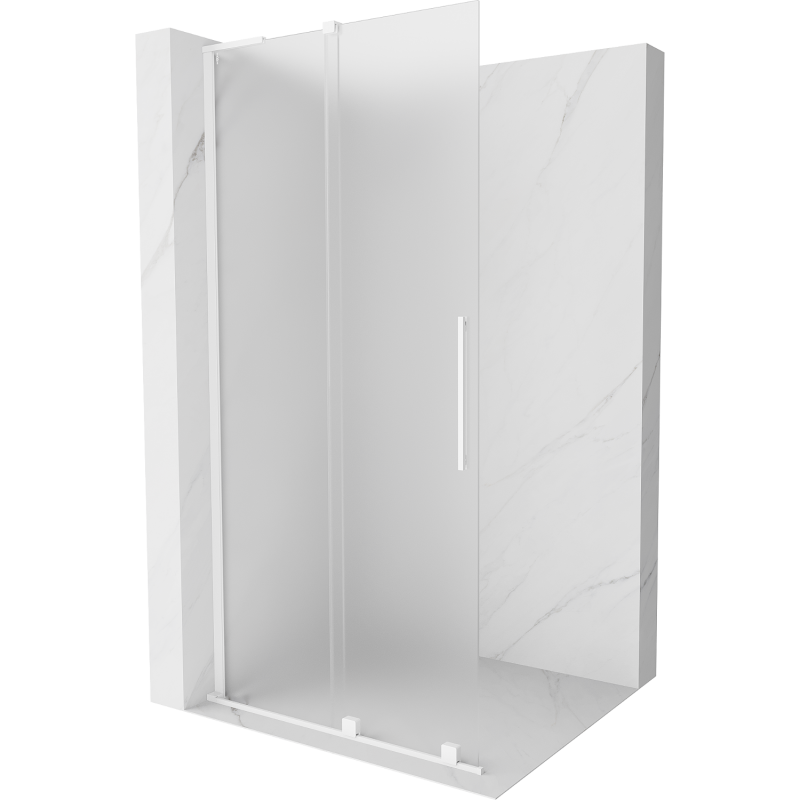 Mexen Velar L stumdoma dušo sienelė Walk-in 90 x 200 cm, matinė 8 mm, balta - 871-090-003-33-20