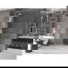 Mexen Velar L stumdomoji dušo sienelė Walk-in 120 x 200 cm, matinė 8 mm, balta - 871-120-003-33-20