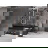 Mexen Velar L stumdomoji dušo siena Walk-in 90 x 200 cm, matinė 8 mm, rožinis auksas - 871-090-003-33-60