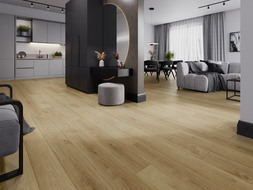 Mexen Anniston Vinilinių SPC 6,5 mm plokščių pavyzdys, IXPE 1,5 mm pamušalas, 4 V-Fuga, Ąžuolas - F1038-S