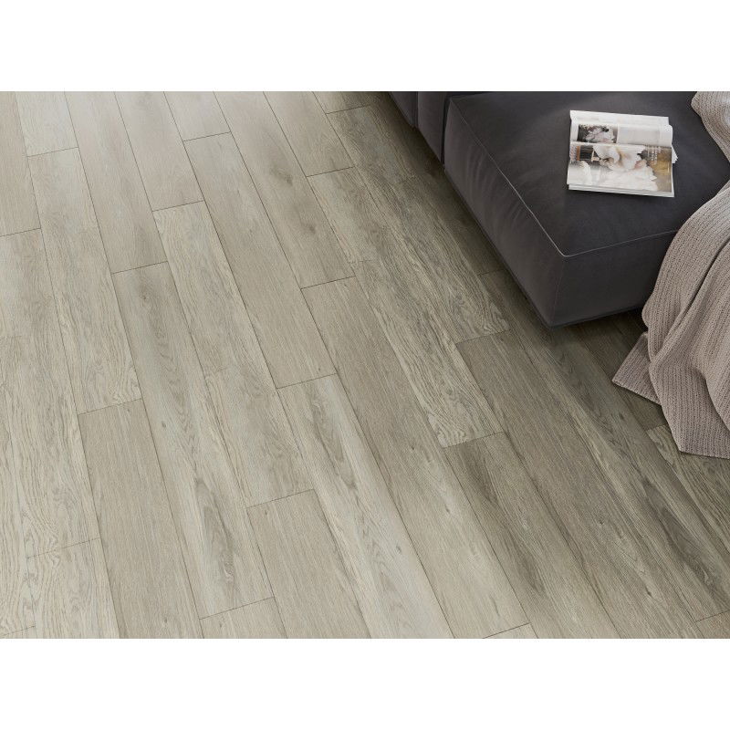 Mexen Sky Valley vinilinių SPC 6,5 mm plokščių pavyzdys, IXPE 1,5 mm pamušalas, 4 V-Griovelis, Ąžuolas - F1040-S