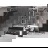 Mexen Velar L slankioji dušo sienelė Walk-in 90 x 200 cm, grafitas 8 mm, chromas - 871-090-003-43-01