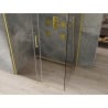 Mexen Omega stumdoma dušo kabina 100 x 90 cm, Skaidrus, Auksinė - 825-100-090-50-00