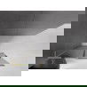 Mexen Velar L slankiojamoji dušo pertvara Walk-in 120 x 200 cm, grafitas 8 mm, aukso šlifuota - 871-120-003-43-55