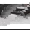 Mexen Velar L stumdomoji dušo siena Walk-in 90 x 200 cm, grafitas 8 mm, šlifuotas nikelis - 871-090-003-43-97
