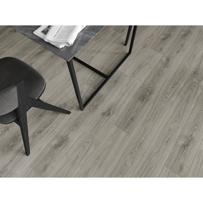 Mexen Silver Creek vinilinių plokščių pavyzdys 1240 x 182 mm SPC 6,5 mm, IXPE 1,5 mm pagrindas, 4 V-Fuga, Ąžuolas