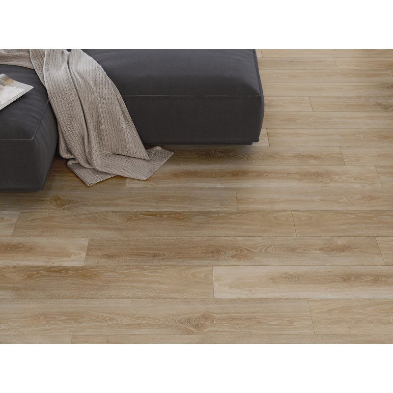 Mexen San Marcos vinilinių plokščių pavyzdys 1240 x 182 mm SPC 6,5 mm, IXPE 1,5 mm pagrindas, 4 V-fuga, ąžuolas - F1048-S