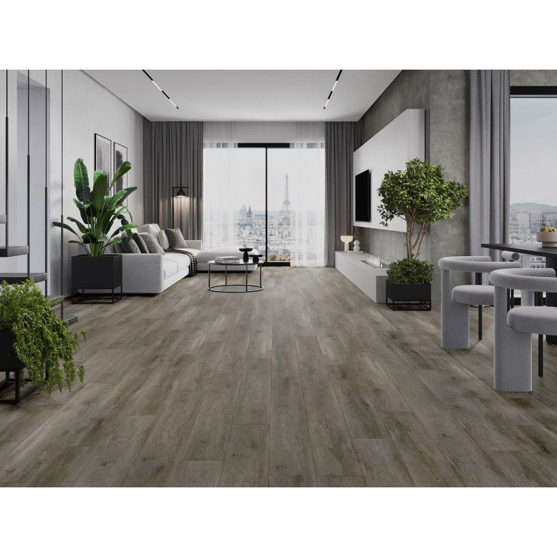 Mexen Sherwood vinilinių plokščių 1240 x 182 mm SPC 6,5 mm, IXPE 1,5 mm padėklas, 4 V-Fuga, Ąžuolas - F1051-S