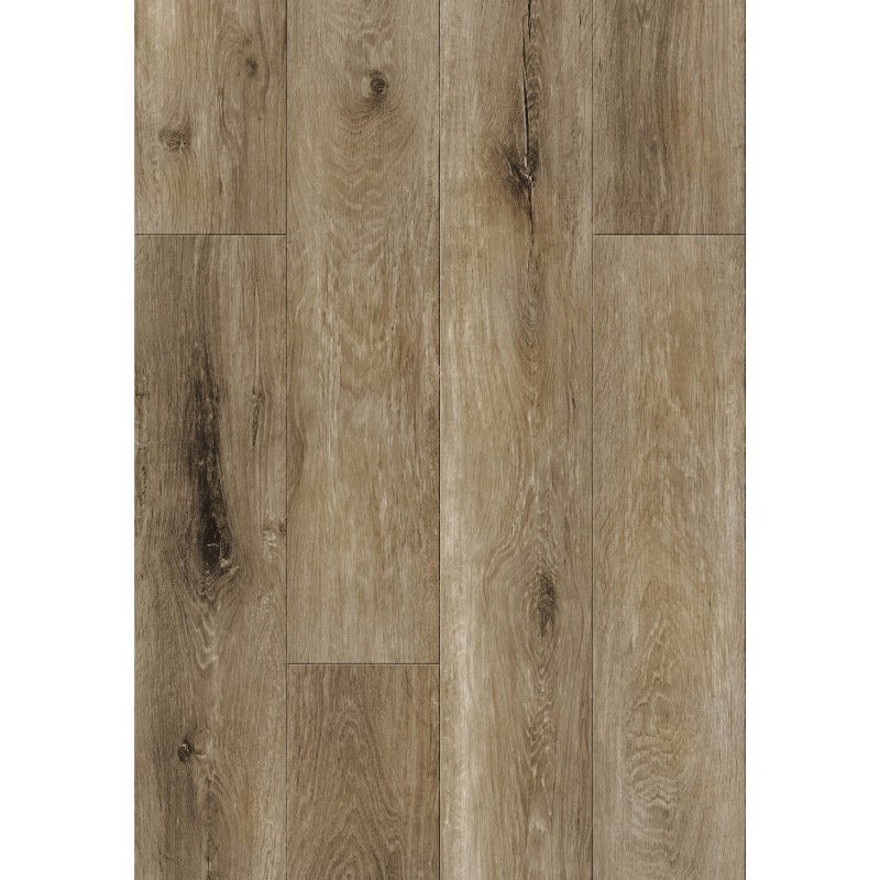 Mexen Clermont vinilo pavyzdys 1240 x 182 mm SPC 6,5 mm, IXPE 1,5 mm pagrindas, 4 V-Fuga, Ąžuolas - F1053-S