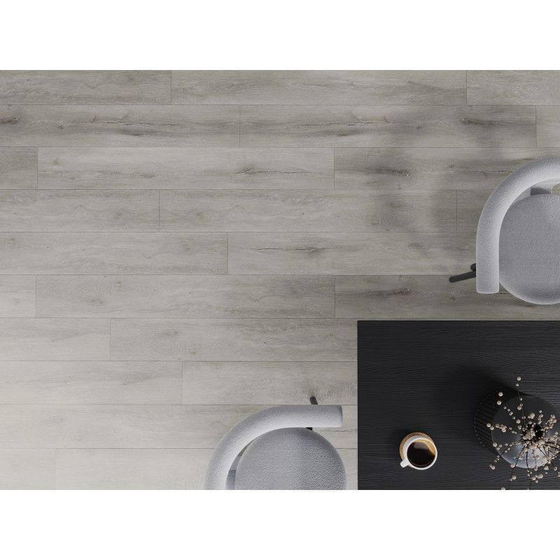 Mexen Boone vinilinių plokščių pavyzdys 1240 x 182 mm SPC 6,5 mm, IXPE pagrindas 1,5 mm, 4 V-Fuga, Ąžuolas - F1054-S