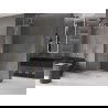 Mexen Velar L stumdomoji dušo siena Walk-in 120 x 200 cm, permatoma 8 mm, auksinė - 871-120-003-03-50