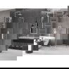 Mexen Velar L Duo stumdomas dušo kabinas 80 x 80 cm, skaidrus, baltas - 871-080-080-02-03-20