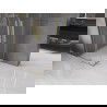 Mexen Velar L Duo slankiojanti dušo kabina 80 x 80 cm, skaidri, šlifuotas auksas - 871-080-080-02-03-55