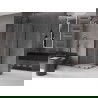 Mexen Velar L Duo stumdoma dušo kabina 80 x 80 cm, skaidri, metalinė pilka - 871-080-080-02-03-95