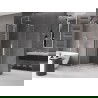 Mexen Velar L Duo stumdomas dušo kabinas 80 x 80 cm, skaidrus, šlifuotas nikelis - 871-080-080-02-03-97