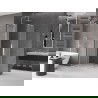 Mexen Velar L Duo stumdomas dušo kabina 80 x 80 cm, matinė, chromuota - 871-080-080-02-33-01