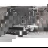 Mexen Velar L Duo stumdomoji dušo kabina 90 x 90 cm, matinė, balta - 871-090-090-02-33-20
