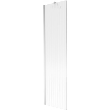 Mexen Next vonios ekrano 1 sparnas 50 x 150 cm, juostelės, chromas - 895-050-000-00-09-01