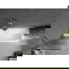 Mexen Next vonios ekrano 1 sparnas 50 x 150 cm, juostelės, chromas - 895-050-000-00-09-01