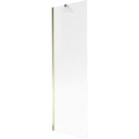 Mexen Next vonios pertvara su 1 sparnu 60 x 150 cm, dryžiai, auksinis - 895-060-000-00-09-50