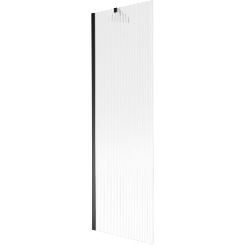 Mexen Next vonios ekrano pertvara, vienos dalies, 60 x 150 cm, ruoželiai, juoda - 895-060-000-00-09-70