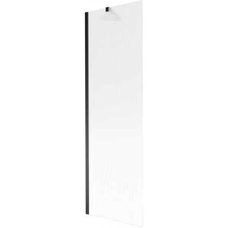 Mexen Next vonios ekrano pertvara, vienos dalies, 60 x 150 cm, ruoželiai, juoda - 895-060-000-00-09-70