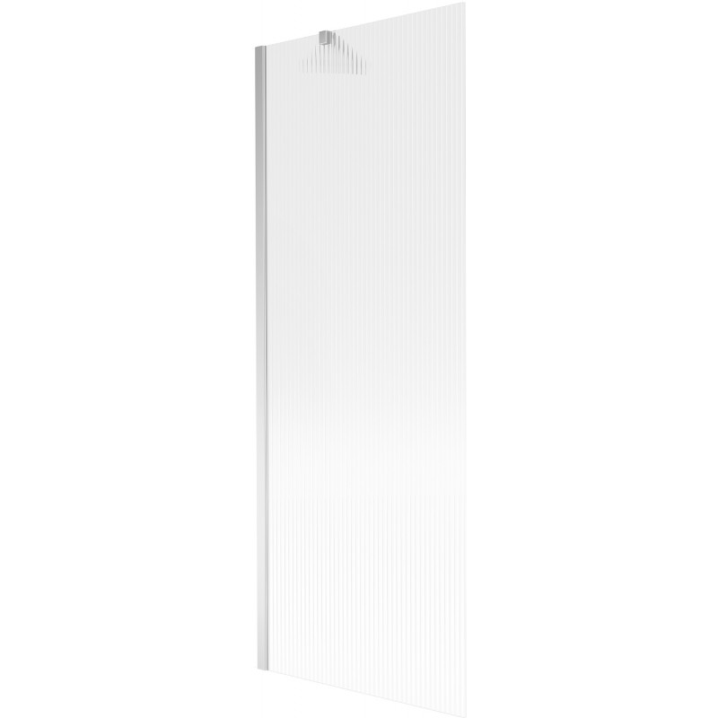 Mexen Next vieno lapo vonios pertvara 70 x 150 cm, dryžuotas, chromas - 895-070-000-00-09-01
