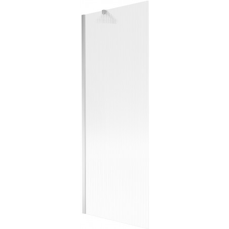 Mexen Next vieno sparno vonios ekranas 70 x 150 cm, brūkšniuotas, chromas - 895-070-000-00-09-01
