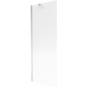 Mexen Next vieno sparno vonios ekranas 70 x 150 cm, brūkšniuotas, chromas - 895-070-000-00-09-01