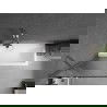 Mexen Next vieno sparno vonios ekranas 70 x 150 cm, brūkšniuotas, chromas - 895-070-000-00-09-01