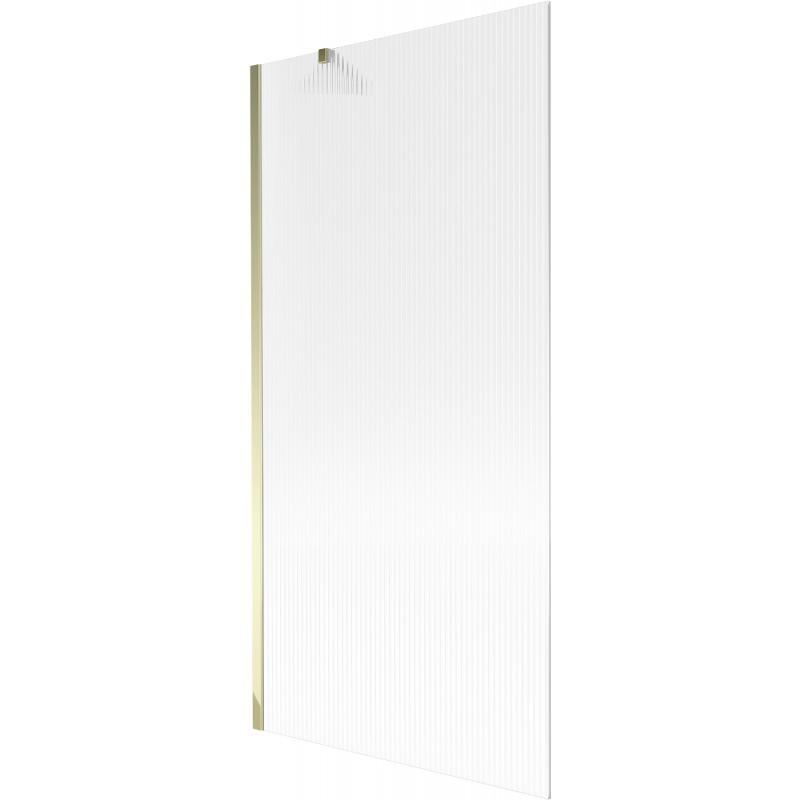 Mexen Next vonios kambario pertvara 1-durų 90 x 150 cm, dryžuotas, auksinis - 895-090-000-00-09-50