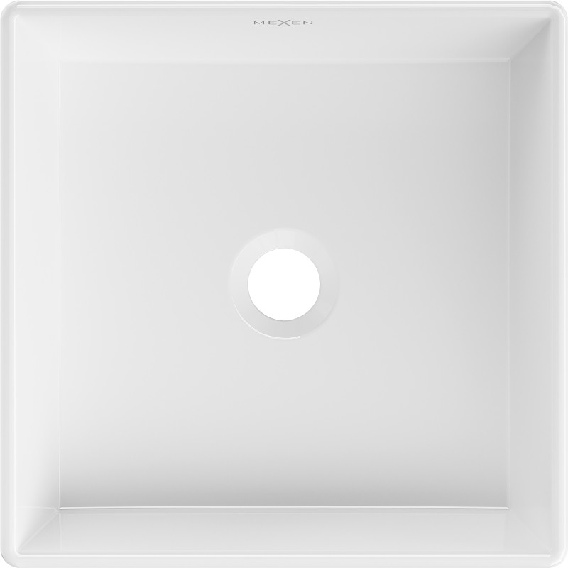 Mexen Goya ant stalviršio montuojamas praustuvas 35 x 35 cm, baltas - 22183500