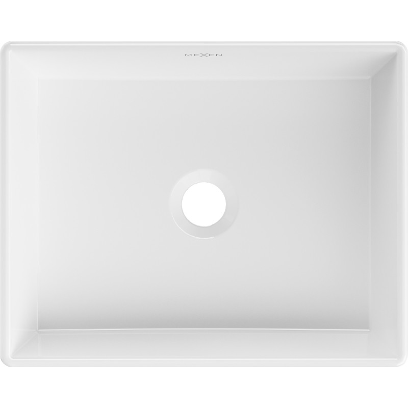 Mexen Goya ant stalviršio montuojamas praustuvas 40 x 32 cm, baltas - 22184000