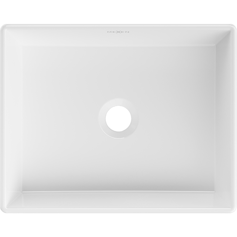 Mexen Goya stalviršiai kriauklė 40 x 32 cm, balta - 22184000