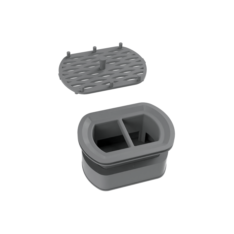 Mexen sifonas su filtru linijinio nutekėjimo rotaciniam, pilkas - 1010098