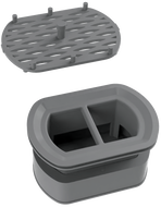 Mexen sifonas su filtru linijinio nutekėjimo rotaciniam, pilkas - 1010098