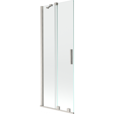 Mexen Velar vonios ekrano 2-durų slydimas 70 x 150 cm, permatomas, šlifuotas nikelis - 896-070-000-01-97