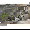 Mexen Omega stumdoma dušo kabina 140 x 80 cm, Skaidrus, Auksinė + dušo padėklas Flat - 825-140-080-50-00-4010