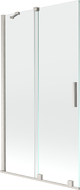 Mexen Velar vonios ekrano 2-durų slankiojančių 100 x 150 cm, skaidrus, valomas nikeliu - 896-100-000-01-97