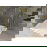 Mexen Omega stumdoma dušo kabina 140 x 100 cm, Skaidrus, Auksinė + dušo padėklas Flat - 825-140-100-50-00-4010