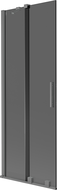 Mexen Velar 2 dalių stumdomas dušo sienelė 70 x 150 cm, grafitas, gun metal - 896-070-000-41-95