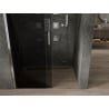 Mexen Omega stumdomos dušo durys 160 cm, Grafito, Chromo - 825-160-000-01-40
