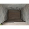 Mexen Omega stumdomos dušo durys 160 cm, Grafito, Chromo - 825-160-000-01-40